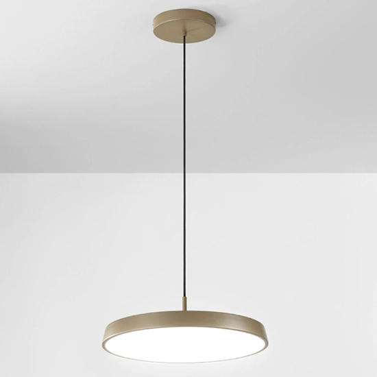 Isyluce lampadario sabbia per cucina led 39w 3000k 4000k dimmerabile