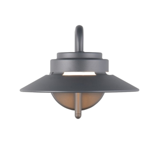 Applique antracite per esterno facciate terrazze alluminio ip44