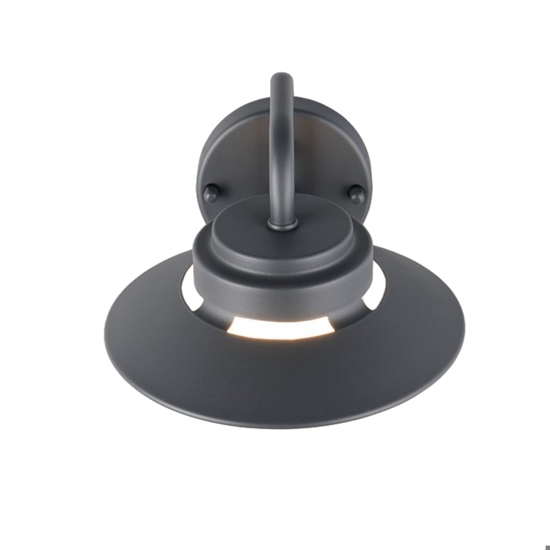 Applique antracite per esterno facciate terrazze alluminio ip44