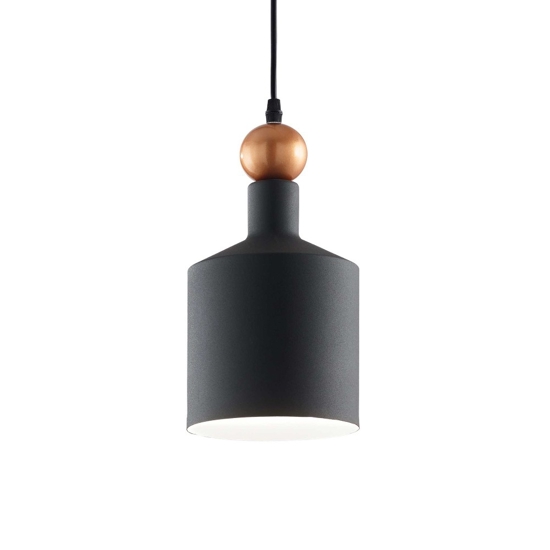 Ideal lux triade-3 sp1 lampada a sospensione antracite per tavolo