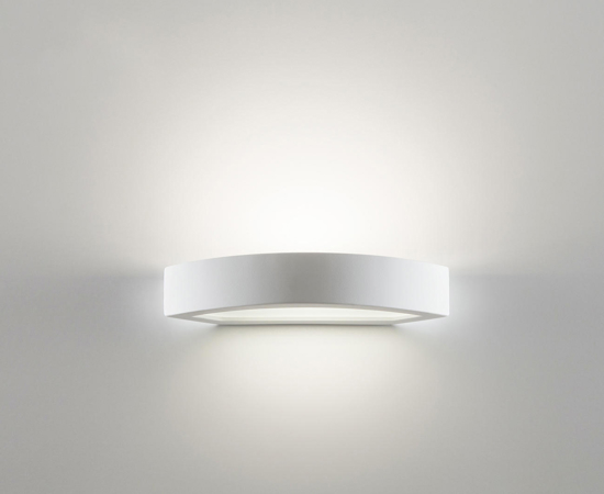 Applique bianco di gesso ceramica moderna verniciabile
