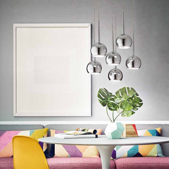 Lampadario per soggiorno moderno affralux bol