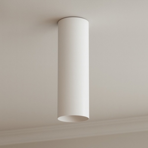 Ideal lux look pl1 faretto led 5w 3000k da soffitto cilindro bianco