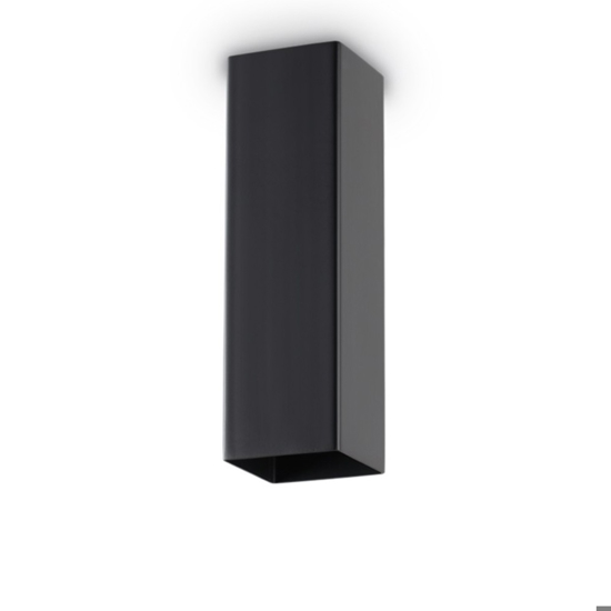 Sky pl1 nero ideal lux faretto 5w 3000k quadrato da soffitto