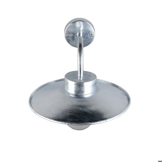 Applique da esterno ip44 acciaio zincato anti corrosione salsedine