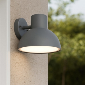 Applique per esterno ip44 h18 cm grigio antracite
