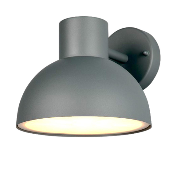 Applique per esterno ip44 h18 cm grigio antracite