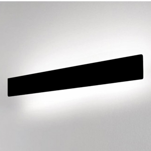 Applique zig zag ap1 d75 nero ideal lux led 30w 3000k moderna
