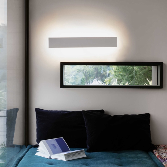 Applique zig zag ap1 d75 nero ideal lux led 30w 3000k moderna