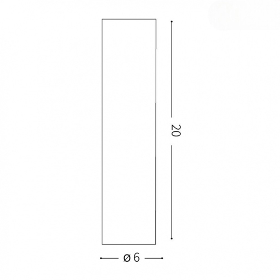 Look pl1 ideal lux faretto cilindro oro ottone gu10 7w 3000k