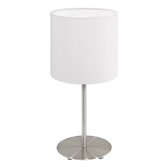 Lampada da tavolo moderna pasteri eglo