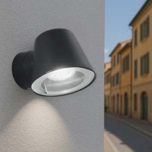 Applique per esterno moderno isyluce antracite