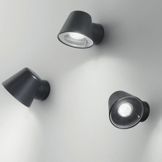 Applique per esterno moderno isyluce antracite