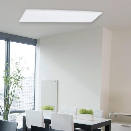 Pannello led 120x30 40w 4000k 5500 plafoniera eglo salobrena