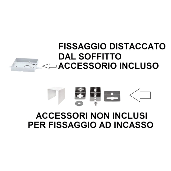 Pannello led 30x30 plafoniera 16w 4000k quadrato eglo