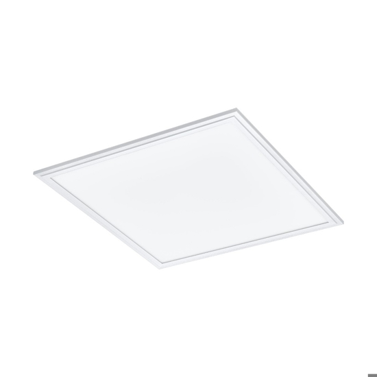 Salobrena eglo plafoniera per cucina led 21w rgb 45x45 quadrata dimmerabile