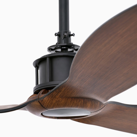 Ventilatore a pale effetto legno da soffitto 17mq