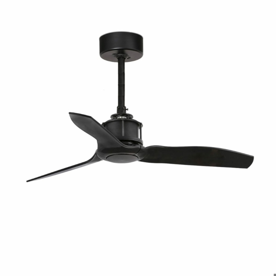 Ventilatore a soffitto 13mq pale nero silenzioso
