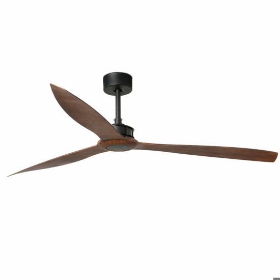 Ventilatore da soffitto 39mq pale marrone con telecomando