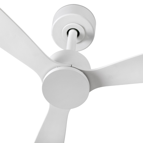 Ventilatore da soffitto bianco app tuya snart ambienti 17-28mq