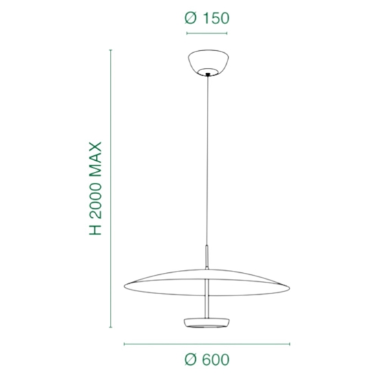 Lampadario yuko fabas luce moderno nero oro per sala da pranzo