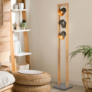 Lampada da terra moderna da salotto h150 cm orientabile