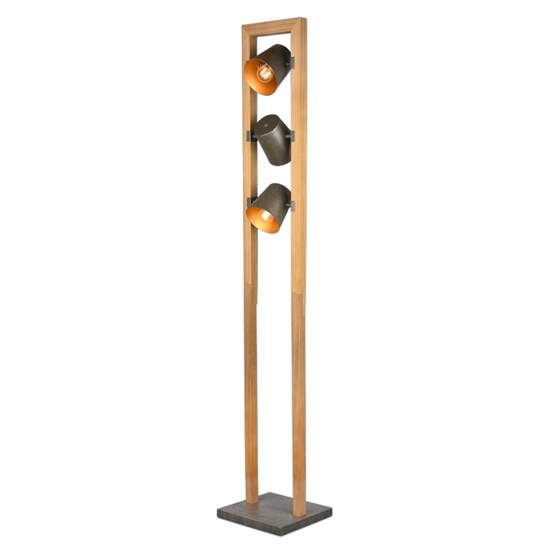 Lampada da terra moderna da salotto h150 cm orientabile