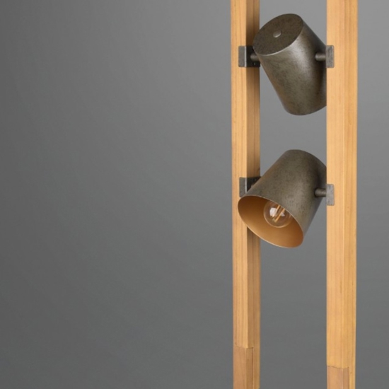 Lampada da terra moderna da salotto h150 cm orientabile