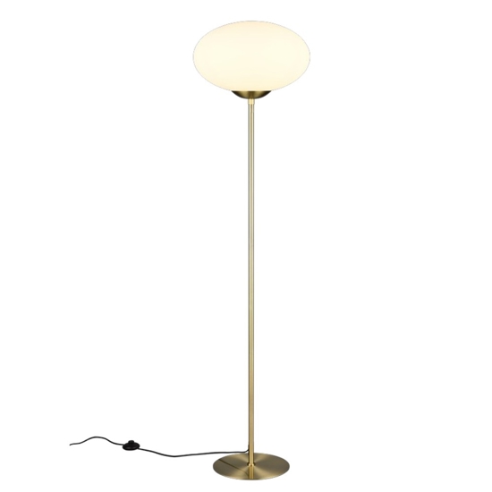 Lampada da terra moderna per salotto colore oro h150 cm