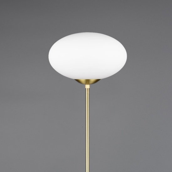 Lampada da terra moderna per salotto colore oro h150 cm