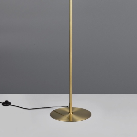 Lampada da terra moderna per salotto colore oro h150 cm