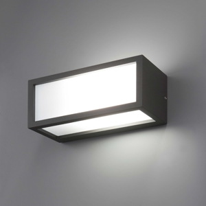 Applique da esterno rettangolare r7s antracite isyluce