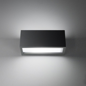 Isyluce deco applique da esterno antracite rettangolare r7s