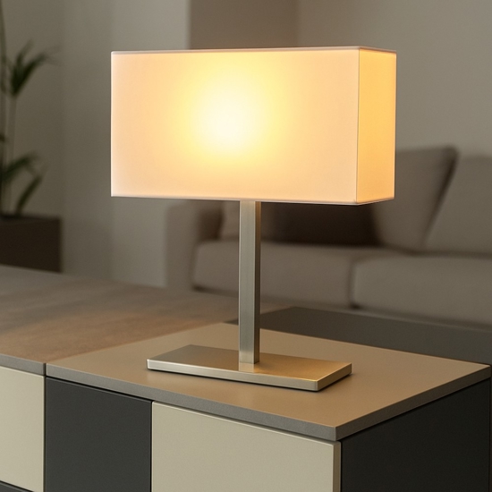 Lampada da tavolo para hotel perenz illuminazione