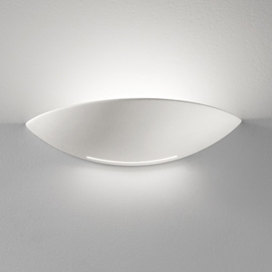 Isyluce applique in gesso bianca verniciabile