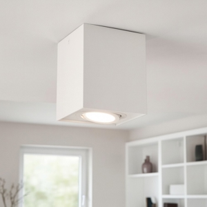 Faretto da soffitto orientabile bianco per ingresso