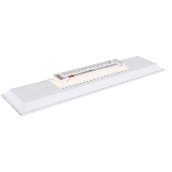 Plafoniera da cucina led 3000k dimmerabile antracite rettangolare