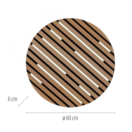 Plafoniera in legno con pannello acustico led 2700k a 5000k con telecomando app
