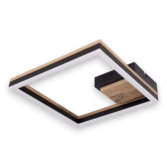 Plafoniera da soffitto per cucina in legno led 3000k