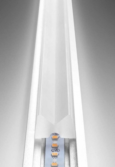 Xilema stilnovo plafoniera led bianco 3000k dimmerabile per salotto linea light
