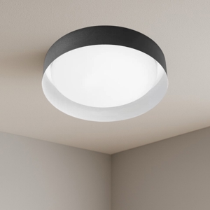 Crew 2 linea light plafoniera led per cucina 17w 3000k tonda