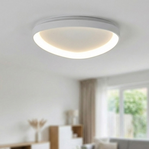 Plafoniera bianca led 42w 2700k-5000k con telecomando triangolare