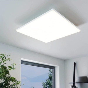 Eglo turcona plafoniera led 4000k quadrata bianca