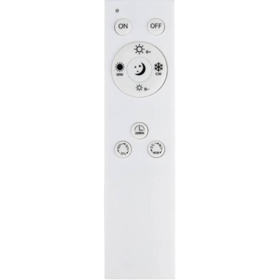 Eglo monirote plafoniera nera led 3000k a 6500k dimmerabile