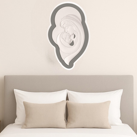 Maternita capezzale moderno 35x55 grigio bongelli preziosi