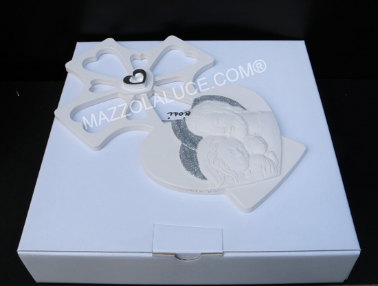 Crocifisso da parete 20x30 sacra famiglia capezzale bongelli preziosi