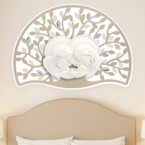 Capezzale moderno nocciola sacra famiglia 90x65 bongelli preziosi