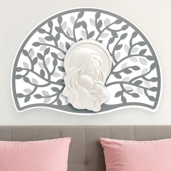 Bongelli preziosi capezzale grigio 90x65 nascita