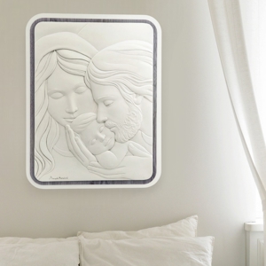 Capezzale capoletto sacra famiglia rovere 30x38 bongelli preziosi