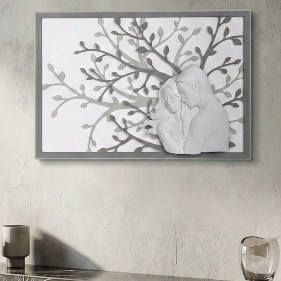 Bongelli preziosi quadro moderno albero della vita 105x72 sacra famiglia